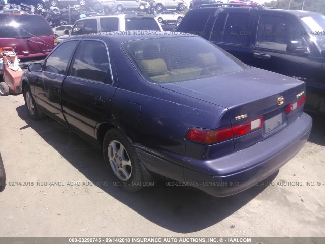 4T1BG28K6WU346539 - 1998 TOYOTA CAMRY CE/LE/XLE 蓝色 照片 3
