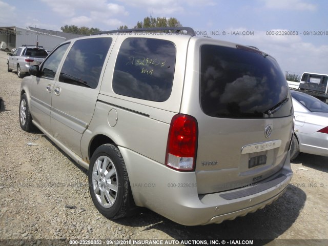 5GADV23127D191220 - 2007 BUICK TERRAZA CX/CX PLUS TAN photo 3