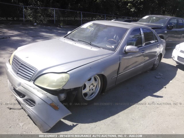 WDBNG70J34A424645 - 2004 MERCEDES-BENZ S 430 SILVER photo 2