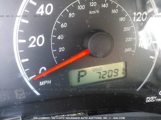 JTDBL40EX9J047515 - 2009 TOYOTA COROLLA LE/XLE TURQUOISE photo 7