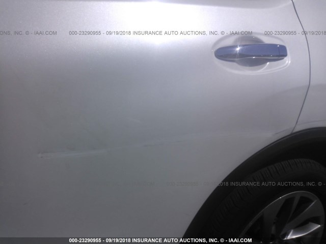 5N1AT2MT6FC893239 - 2015 NISSAN ROGUE S/SL/SV WHITE photo 6