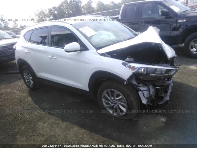 KM8J3CA48GU162696 - 2016 HYUNDAI TUCSON LIMITED/SPORT AND ECO/SE WHITE photo 1