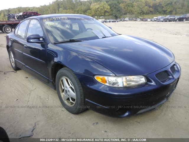 1G2WP52K51F114029 - 2001 PONTIAC GRAND PRIX GT BLUE photo 1