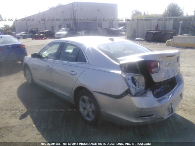 1G11B5SAXDF181704 - 2013 CHEVROLET MALIBU LS 银色 照片 3