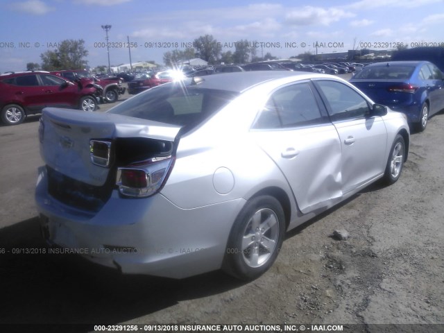 1G11B5SAXDF181704 - 2013 CHEVROLET MALIBU LS 银色 照片 4
