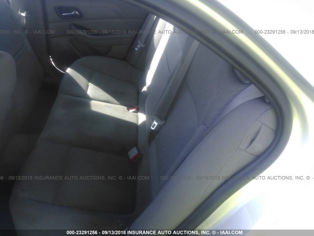 1G11B5SAXDF181704 - 2013 CHEVROLET MALIBU LS 银色 照片 8