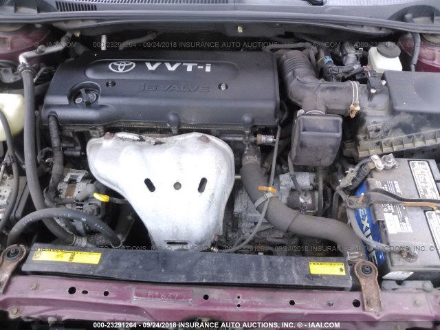 JTKDE167670172310 - 2007 TOYOTA SCION TC 紫色 照片 10