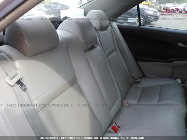 4T4BF1FK9CR162357 - 2012 TOYOTA CAMRY SE/LE/XLE 银色 照片 8