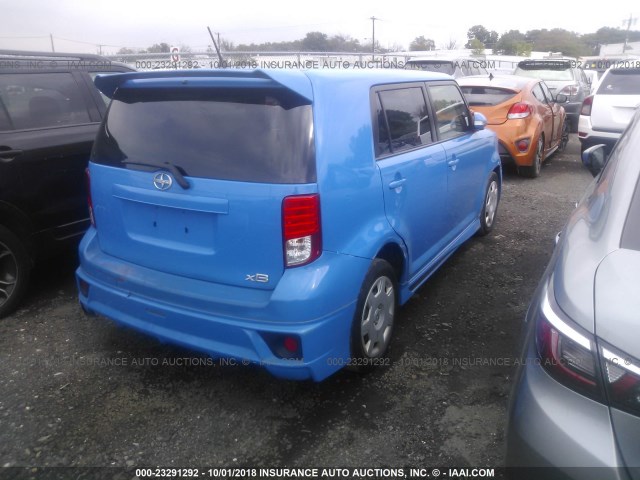 JTLZE4FE8B1135375 - 2011 TOYOTA SCION XB Көк фото 4