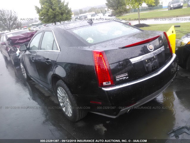 1G6DL5EYXB0106515 - 2011 CADILLAC CTS PERFORMANCE COLLECTION BLACK photo 3