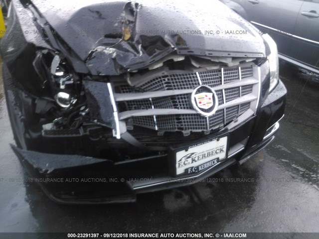 1G6DL5EYXB0106515 - 2011 CADILLAC CTS PERFORMANCE COLLECTION Черный фото 6