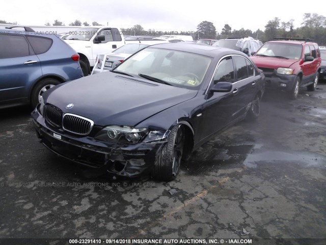 WBAHL83576DT04750 - 2006 BMW 750 I BLUE photo 6