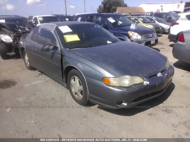 2G1WX12K249447069 - 2004 CHEVROLET MONTE CARLO SS ნაცრისფერი ფოტო 1