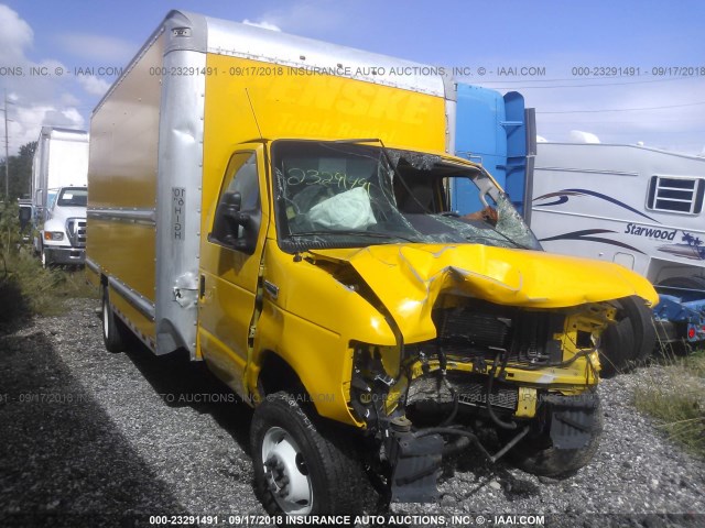 1FDWE3FSXGDC37390 - 2016 FORD ECONOLINE E350 SUPER DUTY CTWAY VAN YELLOW photo 2