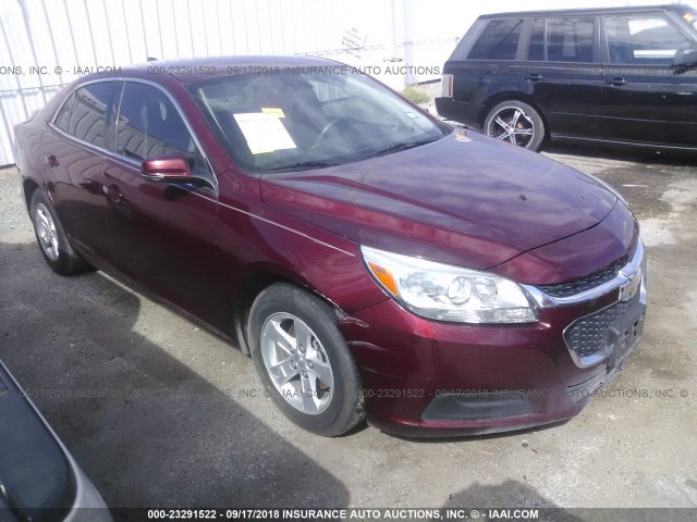 1G11C5SLXFF220633 - 2015 CHEVROLET MALIBU 1LT BURGUNDY photo 1