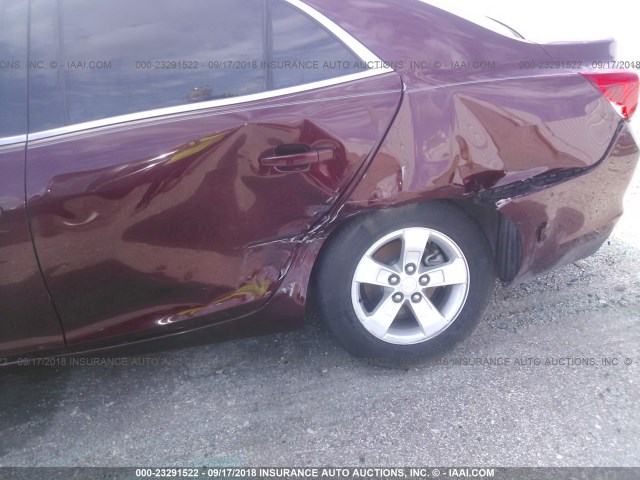 1G11C5SLXFF220633 - 2015 CHEVROLET MALIBU 1LT BURGUNDY photo 6