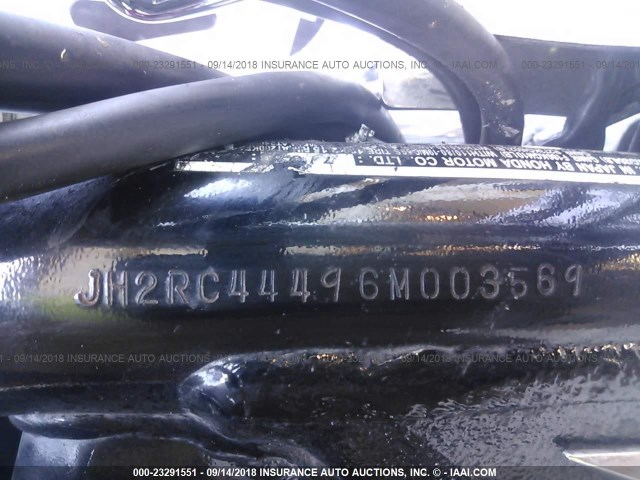 JH2RC44496M003569 - 2006 HONDA VT750 CDA 红色 照片 10