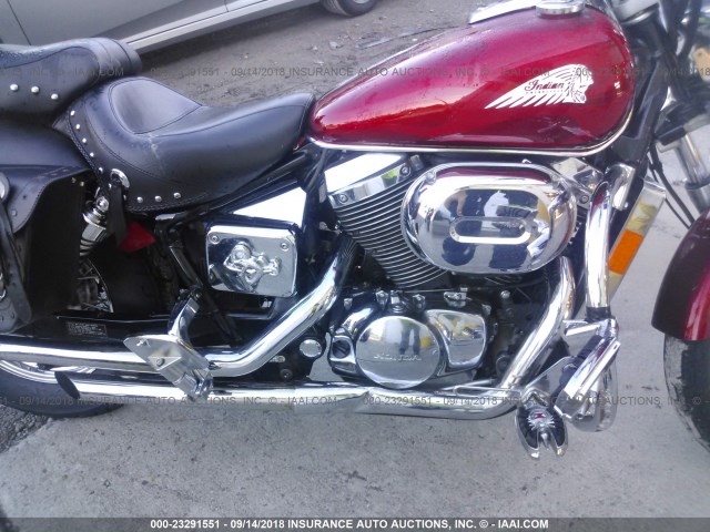 JH2RC44496M003569 - 2006 HONDA VT750 CDA 红色 照片 8