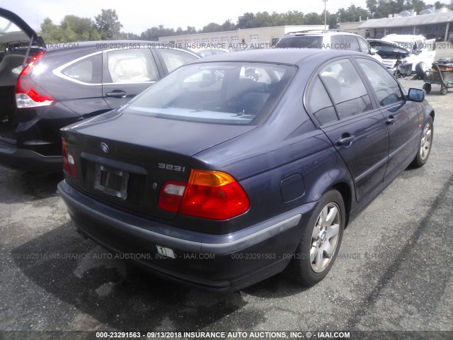 WBAAM3346YCD59159 - 2000 BMW 323 I BLUE photo 4