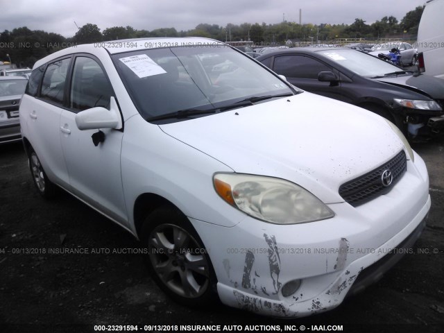 2T1KR32E26C603880 - 2006 TOYOTA COROLLA MATRIX XR WHITE photo 1