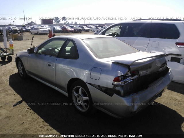 JHMBB61541C000436 - 2001 HONDA PRELUDE SH SILVER photo 3