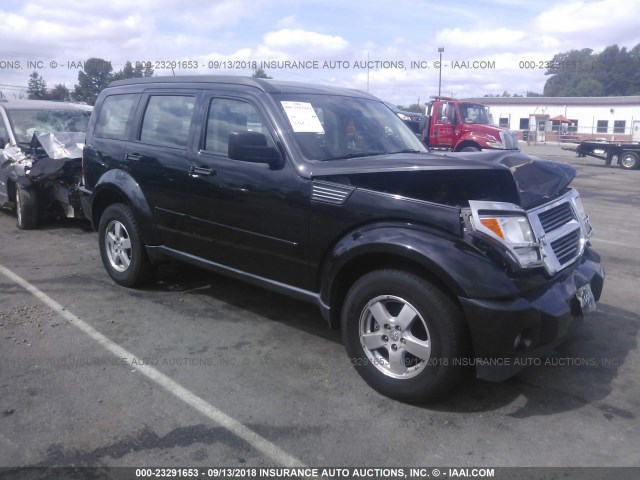 1D8GU28K49W549796 - 2009 DODGE NITRO SE BLACK photo 1