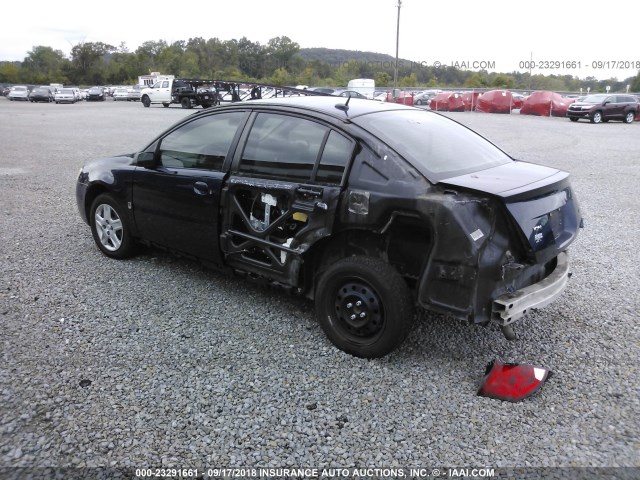 1G8AJ58F57Z111277 - 2007 SATURN ION LEVEL 2 蓝色 照片 3