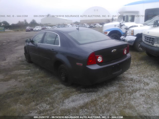 1G1ZB5E10BF189435 - 2011 CHEVROLET MALIBU LS 黑色 照片 3