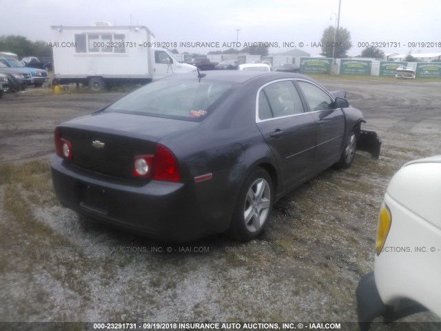 1G1ZB5E10BF189435 - 2011 CHEVROLET MALIBU LS 黑色 照片 4