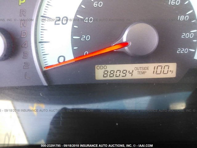 4T1BE46K39U332493 - 2009 TOYOTA CAMRY SE/LE/XLE 红色 照片 7