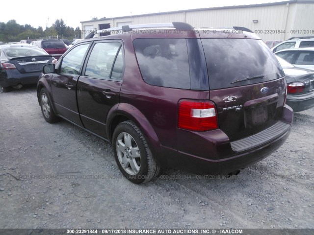 1FMZK06135GA06421 - 2005 FORD FREESTYLE LIMITED MAROON photo 3