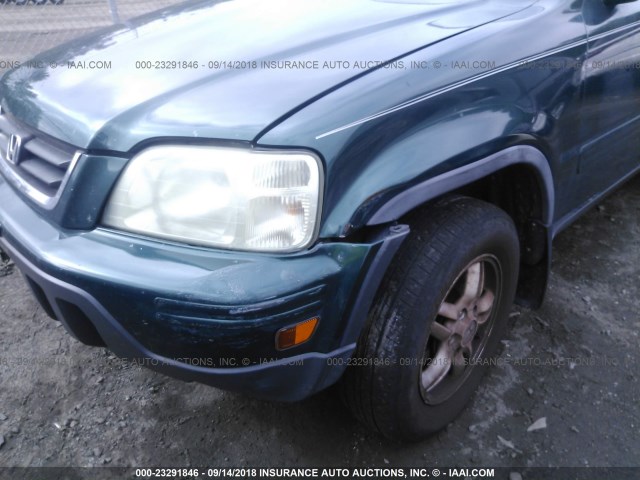 JHLRD18781S002770 - 2001 HONDA CR-V SE/LE GREEN photo 6