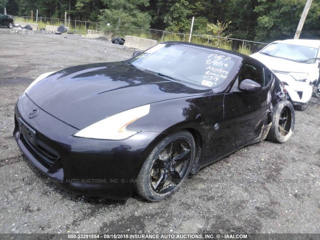 JN1AZ4EH8BM550514 - 2011 NISSAN 370Z TOURING/NISMO BURGUNDY photo 2