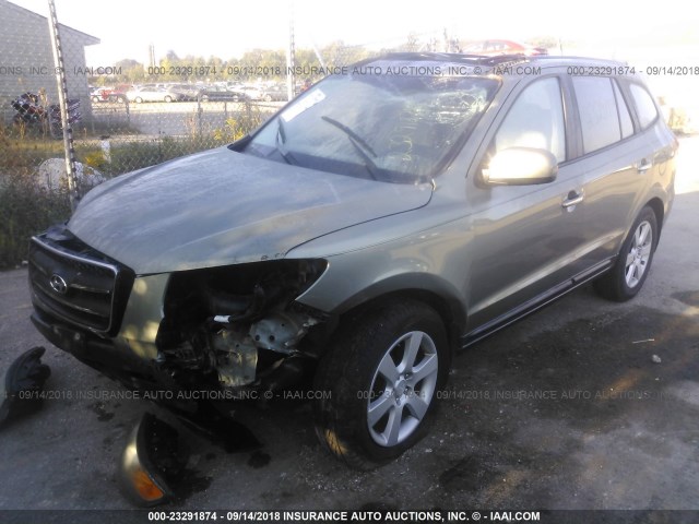 5NMSH13E19H254098 - 2009 HYUNDAI SANTA FE SE/LIMITED GRAY photo 2