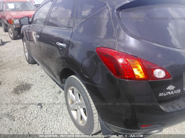 JN8AZ18UX9W005096 - 2009 NISSAN MURANO S/SL BLACK photo 3