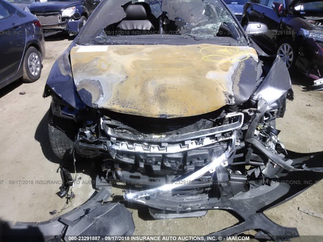 1G1ZE5E77BF248993 - 2011 CHEVROLET MALIBU LTZ 灰色 照片 6