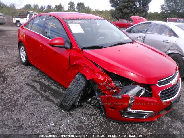 1G1PE5SB4G7175700 - 2016 CHEVROLET CRUZE LIMITED LT RED photo 1