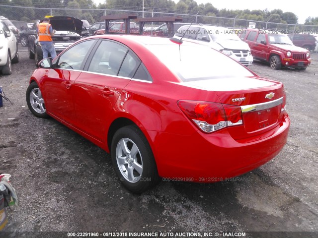 1G1PE5SB4G7175700 - 2016 CHEVROLET CRUZE LIMITED LT RED photo 3