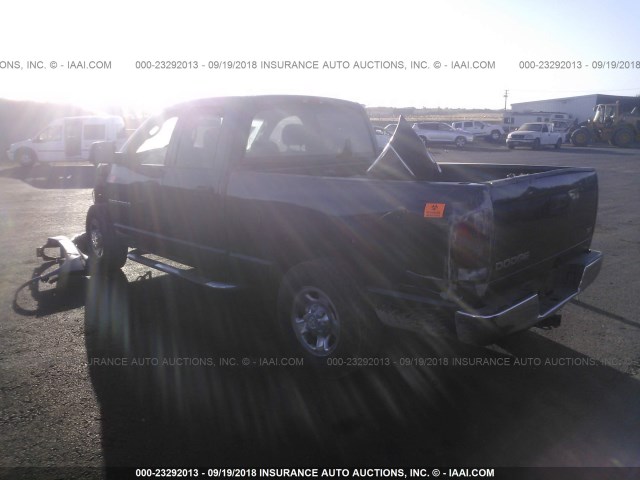 3D7KA28C64G189079 - 2004 DODGE RAM 2500 ST/SLT 深蓝色 照片 3