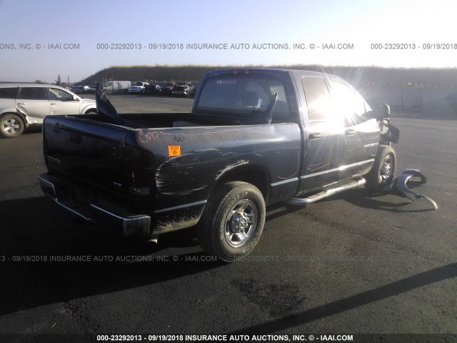 3D7KA28C64G189079 - 2004 DODGE RAM 2500 ST/SLT 深蓝色 照片 4