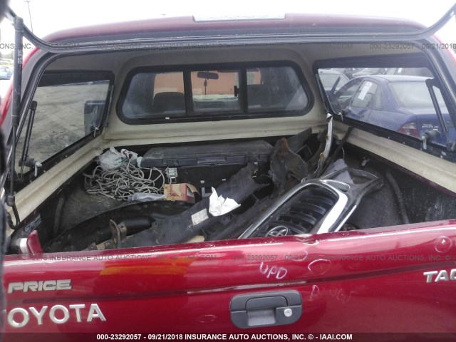 5TEHN72NX1Z877960 - 2001 TOYOTA TACOMA DOUBLE CAB 红色 照片 7