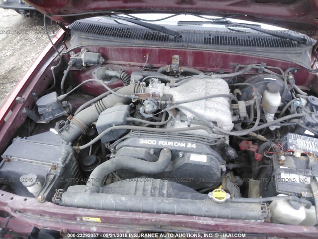 5TEHN72NX1Z877960 - 2001 TOYOTA TACOMA DOUBLE CAB 红色 照片 9