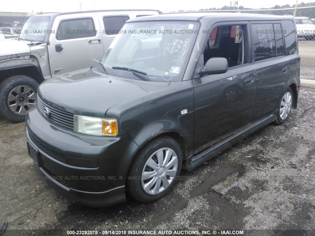 JTLKT324154022983 - 2005 TOYOTA SCION XB Yaşıl foto 2