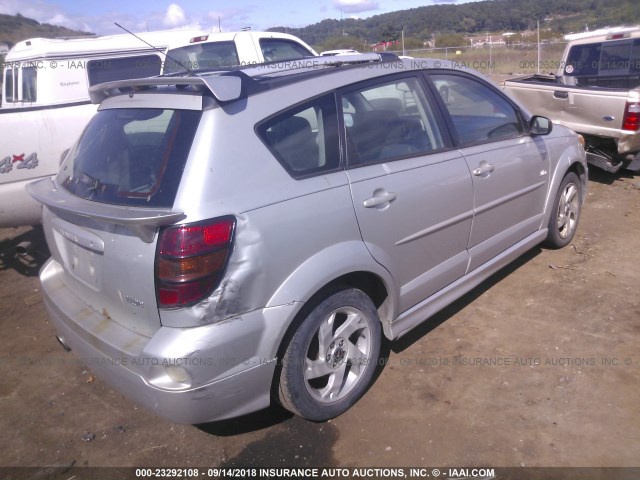 5Y2SL62883Z479855 - 2003 PONTIAC VIBE SILVER photo 4