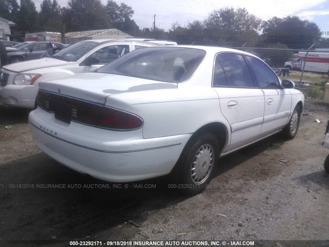 2G4WY52M3W1421932 - 1998 BUICK CENTURY LIMITED WHITE photo 4