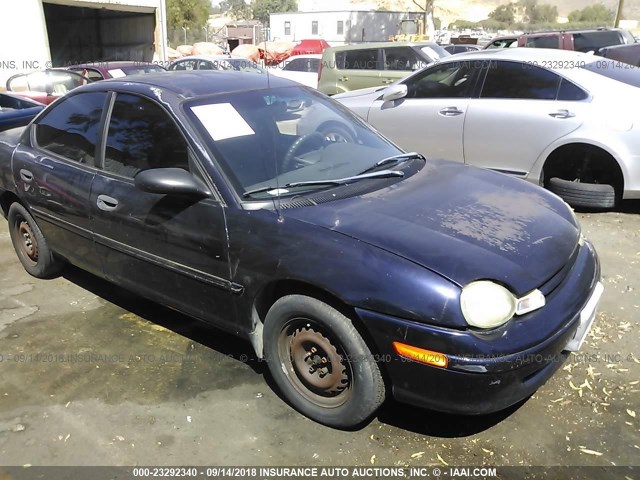 3B3ES47C0XT518499 - 1999 DODGE NEON HIGHLINE PURPLE photo 1