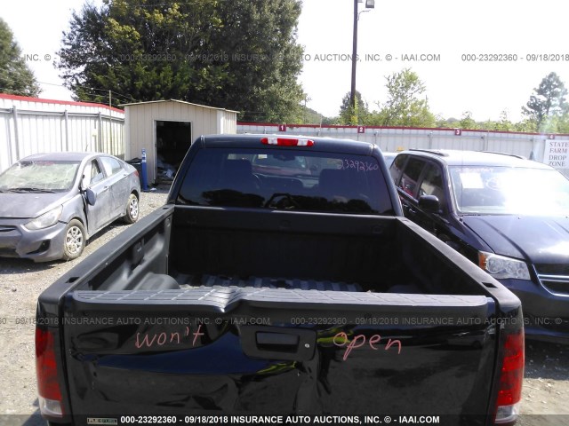 3GTP2VE76CG137312 - 2012 GMC SIERRA K1500 SLE BLACK photo 8