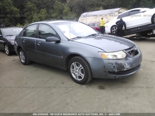 1G8AJ52F05Z149375 - 2005 SATURN ION LEVEL 2 GRAY photo 1