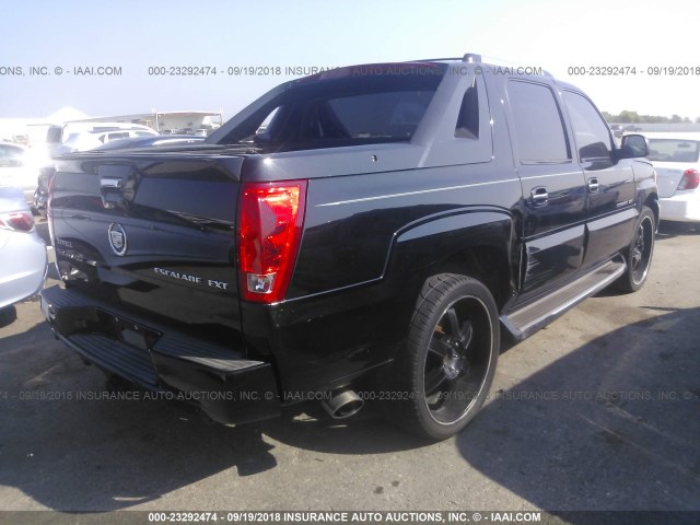 3GYEK62N94G115901 - 2004 CADILLAC ESCALADE EXT BLACK photo 4