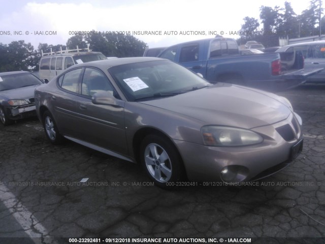 2G2WP552861154762 - 2006 PONTIAC GRAND PRIX Золотий фото 1